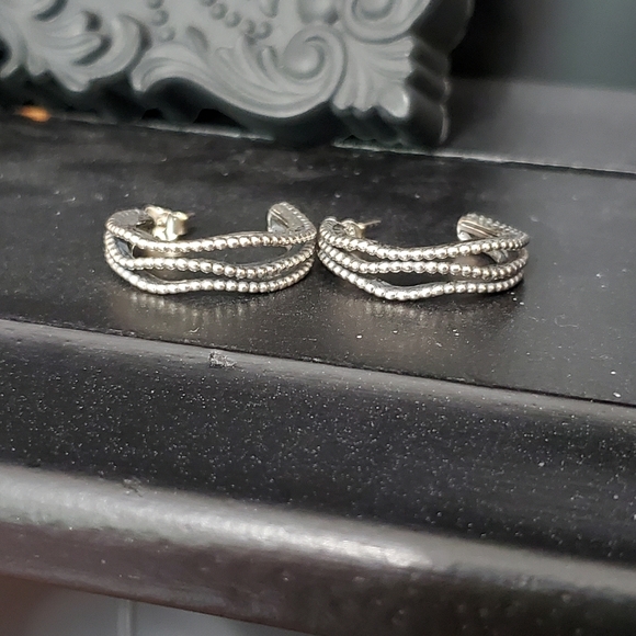 Or Paz PZ Sterling Hoop Earrings - Picture 4 of 15